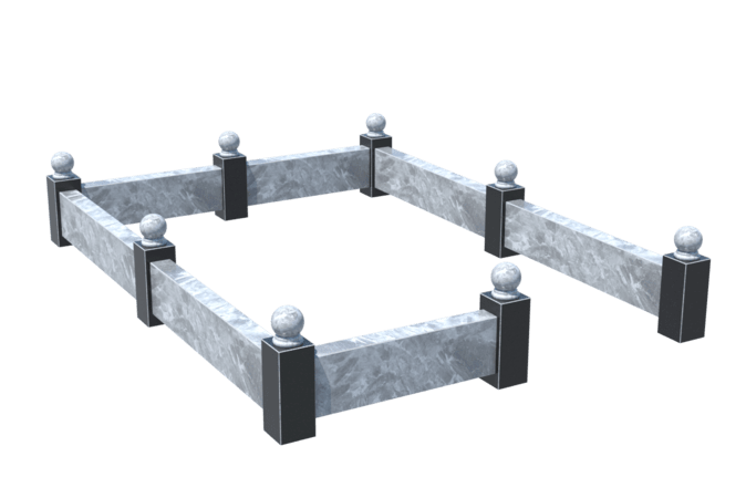 Цоколи на могилу в Нижнем Новгороде | Цоколь на могилу №0031