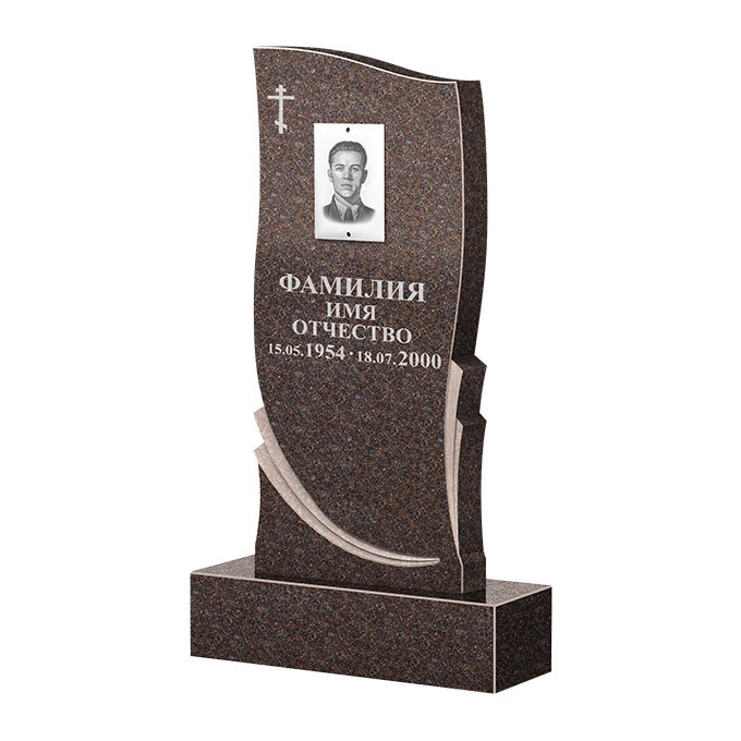 Гранитные памятники в Нижнем Новгороде | Памятник из гранита Елизовский ФГЦ-044