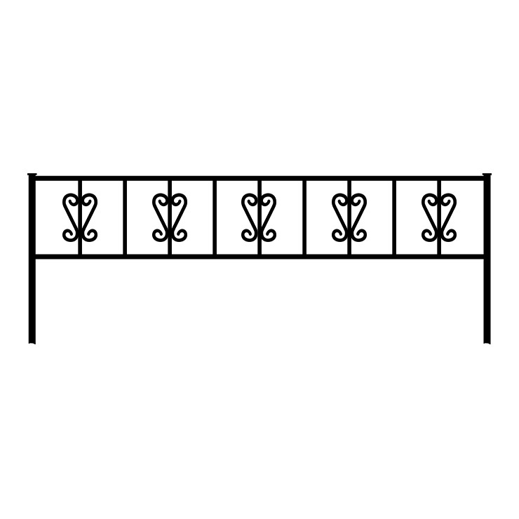 Металлические оградки, столы, скамейки в Нижнем Новгороде | Оградка №8