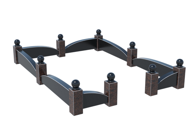 Цоколи на могилу в Нижнем Новгороде | Цоколь на могилу №0044