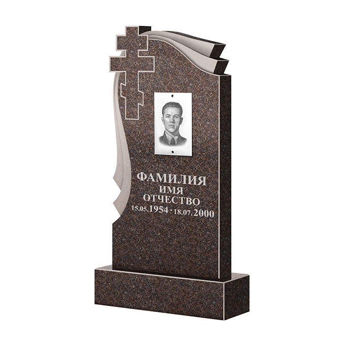 Гранитные памятники в Нижнем Новгороде | Памятник из гранита Елизовский ФГЦ-081