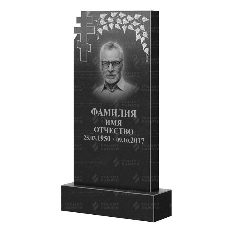 Памятники из гранита с деревом в Нижнем Новгороде | Гранитный памятник ФГ-202