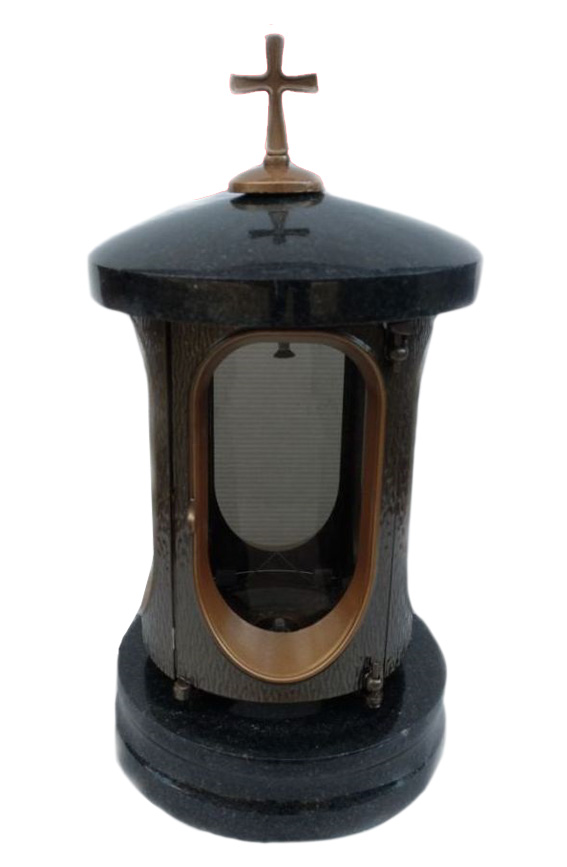 Лампадки из камня на могилу в Нижнем Новгороде | Лампадка из гранита Габбро