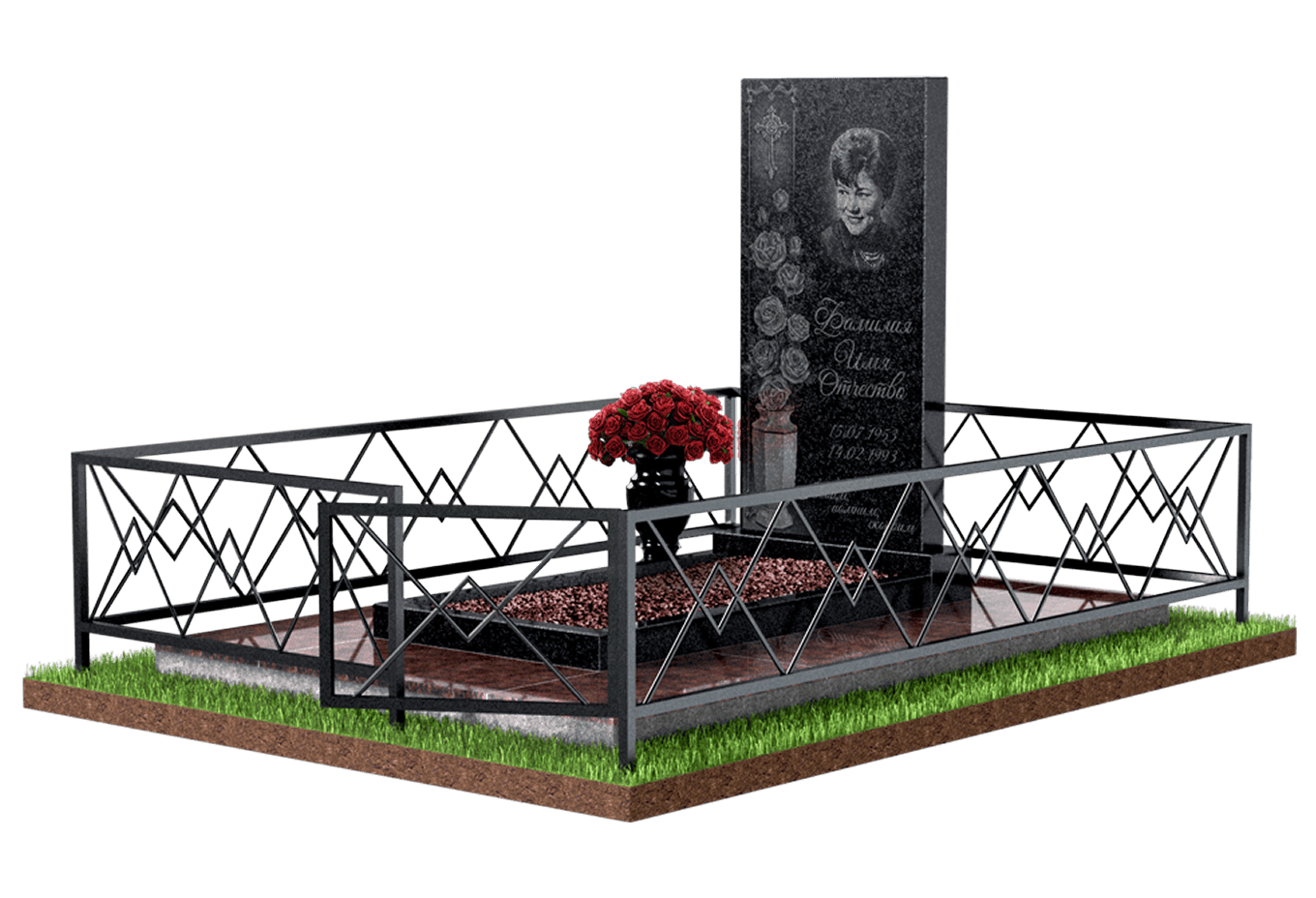 Благоустройство захоронения в Нижнем Новгороде