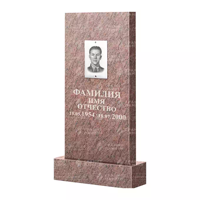 Памятник из гранита Винга прямой