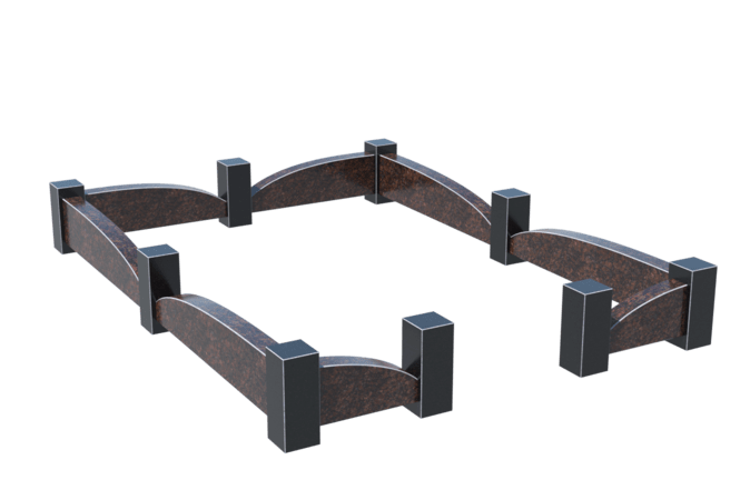 Цоколи на могилу в Нижнем Новгороде | Цоколь на могилу №0042