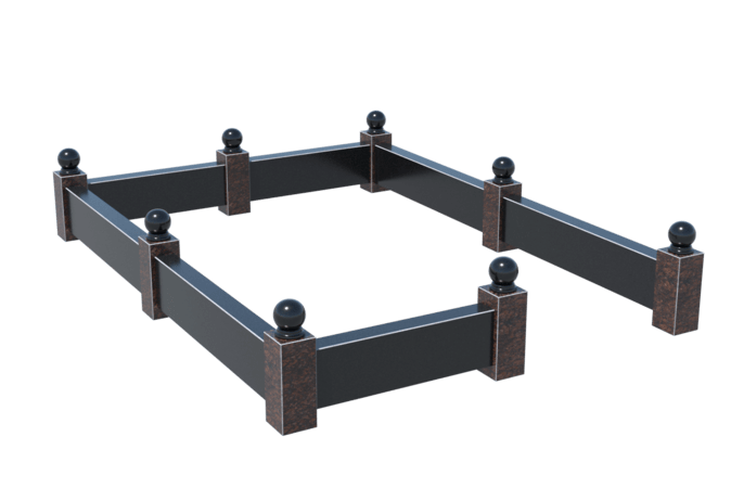 Цоколи на могилу в Нижнем Новгороде | Цоколь на могилу №0035