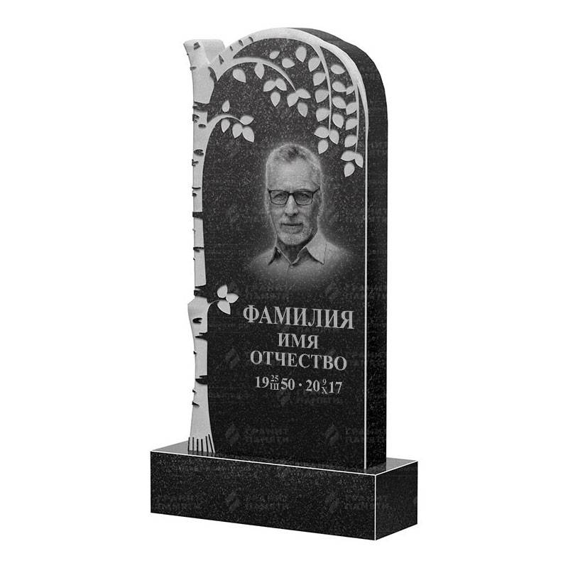 Памятники из гранита с деревом в Нижнем Новгороде | Гранитный памятник ФГ-091