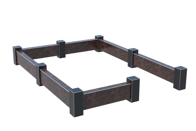 Цоколи на могилу в Нижнем Новгороде | Цоколь на могилу №0033