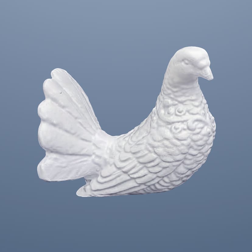 Скульптуры из искусственного мрамора в Нижнем Новгороде | Голубь право