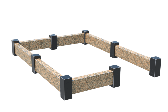 Цоколи на могилу в Нижнем Новгороде | Цоколь на могилу №0037