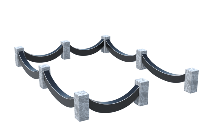 Цоколи на могилу в Нижнем Новгороде | Цоколь на могилу №0023