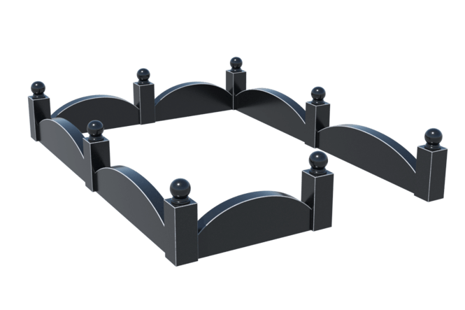 Цоколи на могилу в Нижнем Новгороде | Цоколь на могилу №0002