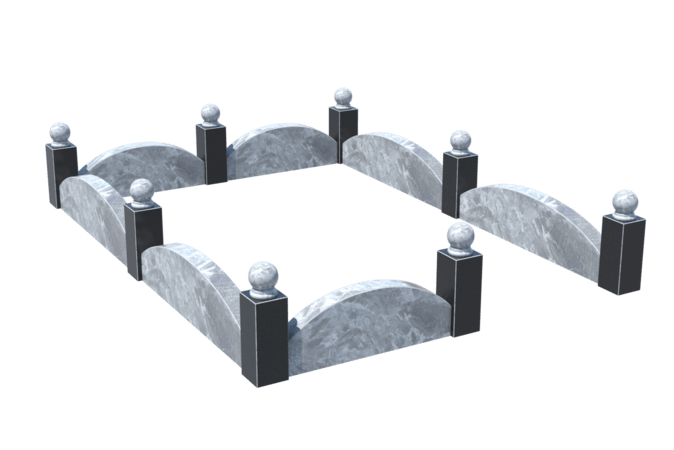 Цоколи на могилу в Нижнем Новгороде | Цоколь на могилу №0003