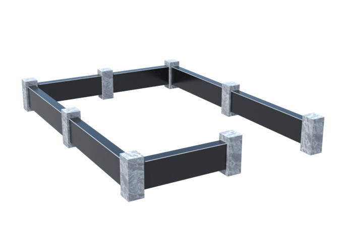 Цоколи на могилу в Нижнем Новгороде | Цоколь на могилу №0032