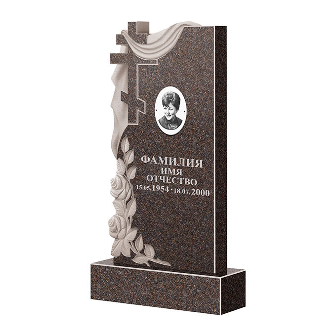 Гранитные памятники в Нижнем Новгороде | Памятник из гранита Елизовский ФГЦ-189