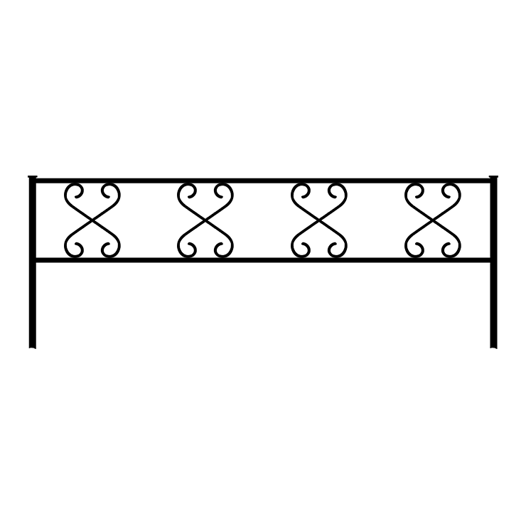 Металлические оградки, столы, скамейки в Нижнем Новгороде | Оградка №1