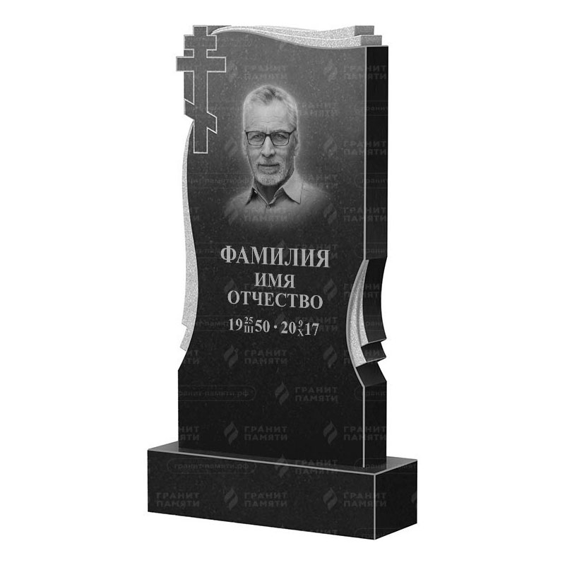 Памятники из гранита вертикальные в Нижнем Новгороде | Гранитный памятник ФГ-185